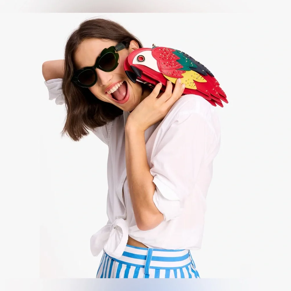 NIP Kate Spade Rio Parrot Crossbody Novelty Bag - Picture 6 of 7